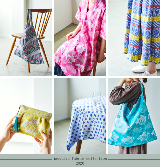 echino jacquard fabric collection 2020